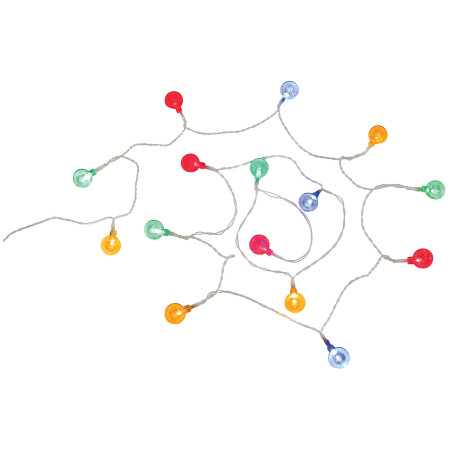 Lichterkette Easy Camp Globe Light Chain weiß Coloured