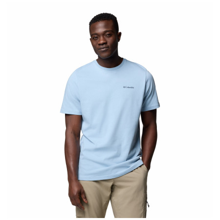 Herren-T-Shirt Columbia Hageman™ Graphic Tee blau/hellblau Ripple Blue, Heavenly Horizons