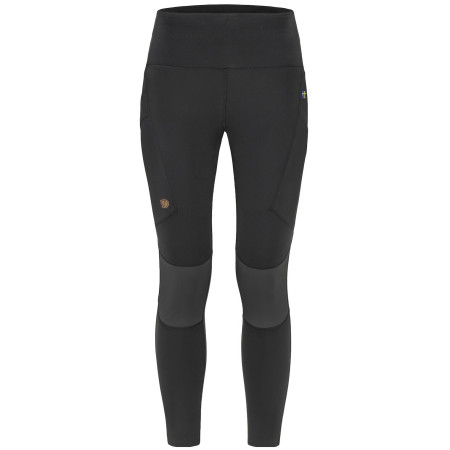 Damen-Leggings Fjällräven Abisko Trekking Tights Pro W schwarz Black-Iron Grey