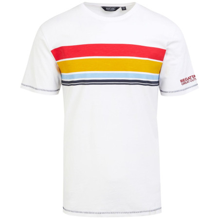 Herren-T-Shirt Regatta Rayonner weiß White