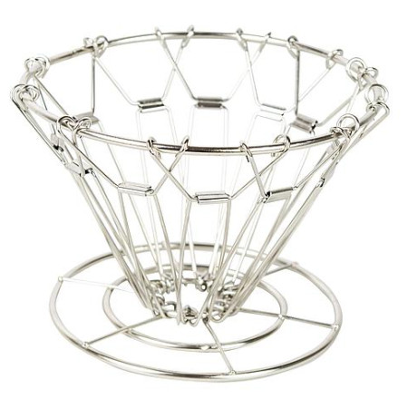 Kaffeefilter-Halter Bo-Camp Coffee Filter Holder 2-4 silber Silver