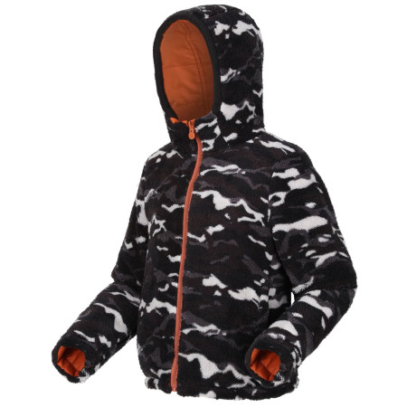 Kinderjacke Regatta Kyrell Reversible Jacket orange/schwarz BrntCp/BlkCa