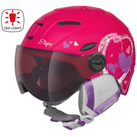 Kinder Skihelm Etape Rider Pro Light rosa