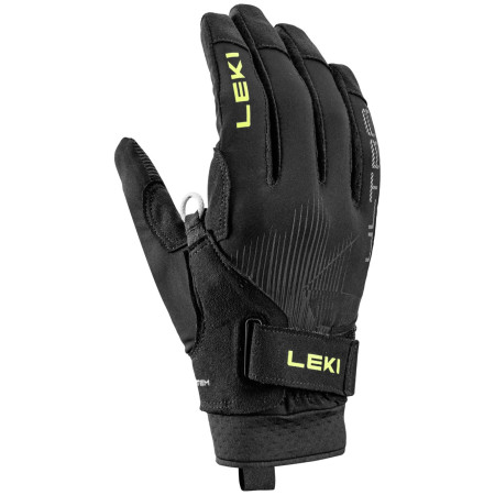 Handschuhe Leki Ultratrail TR schwarz black-neonyellow