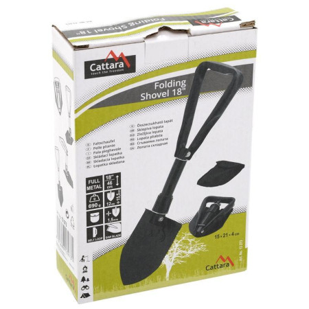 Faltbare Schaufel Cattara Lopatka kovová 46cm