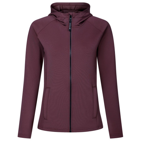 Damen-Sweatshirt Dare 2b Glacier Midlayer weinfarbe Huckleberry