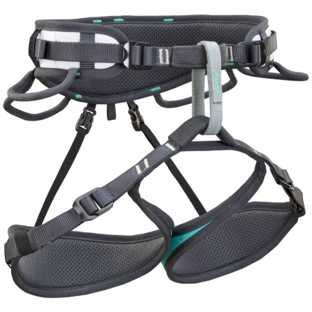 Klettergurt Climbing Technology Ascent hellblau blue marine/ silver
