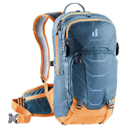 Junior-Rucksack Deuter Attack 8 JR blau/orange ArcticMandarine