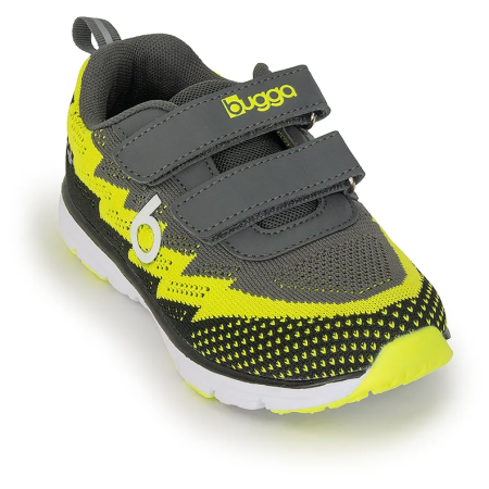 Kinderschuhe mit Klettverschluss Bugga Hone Gray