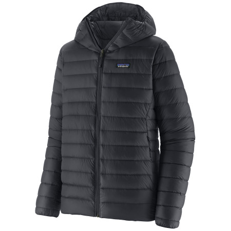 Herren-Daunenjacke Patagonia Down Sweater Hoody schwarz Black