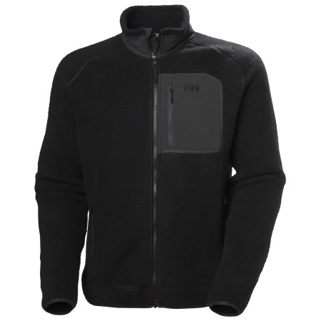 Herren Funktions-Sweatshirt Helly Hansen Panorama Pile Block Jacket schwarz 991 Black