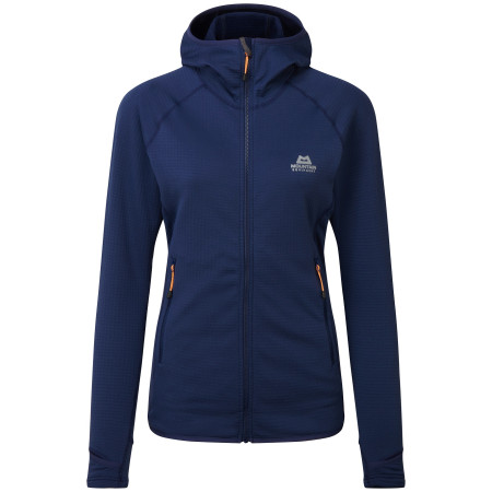 Damen-Sweatshirt Mountain Equipment W's Eclipse Hooded Jacket dunkelblau MedievalBlue