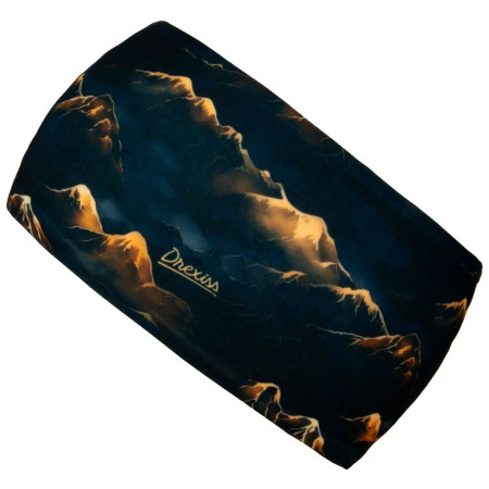 Damenstirnband Drexiss Gold Mountain schwarz/gold