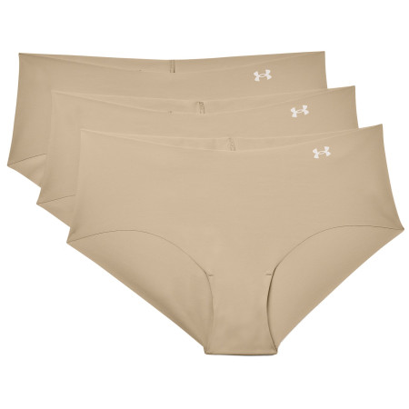 Damenhöschen Under Armour PS Hipster 3Pck beige/weiß Beige / Beige / White