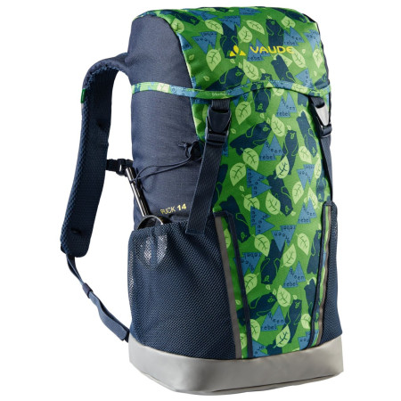 Kinderrucksack Vaude Puck 14 grün parrot green/eclipse