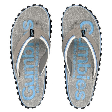 Flip-Flops Gumbies Cairns light blue blau/grau Lightblue