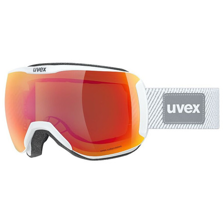 Skibrille Uvex Downhill 2100 CV weiß/orange white SL/sca-gree