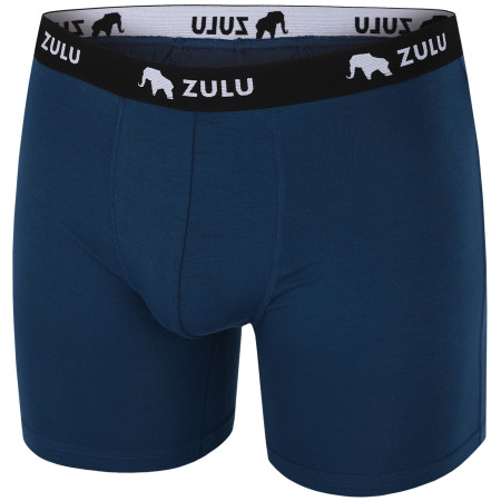 Herren-Boxershorts Zulu Bambus 210 6in blau ocean blue