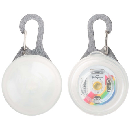 Hundelicht Nite Ize Spotlit Rechargeable Collar Light - Disc-O Tech weiß Disc-O Tech