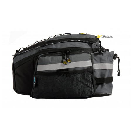 Fahrradtasche Sport Arsenal Art. 560 schwarz/grau Black