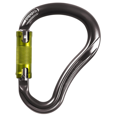 Karabiner Ocún Harpy HMS Twist silber Anthracite