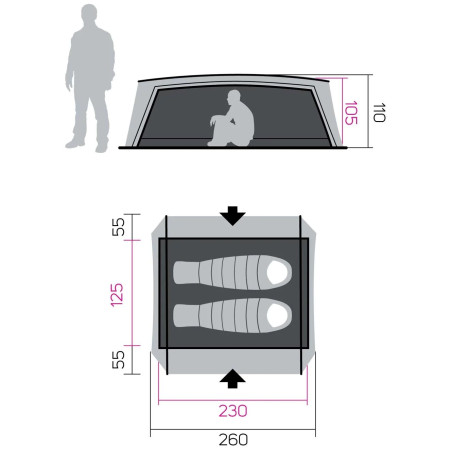 Wanderzelt Hannah Haven 2