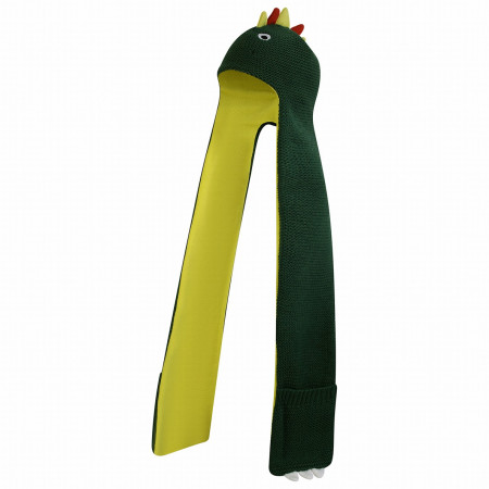 Kindermütze Dare 2b Snowplay 3in1 Hat Scarf grün EdenGrnDino