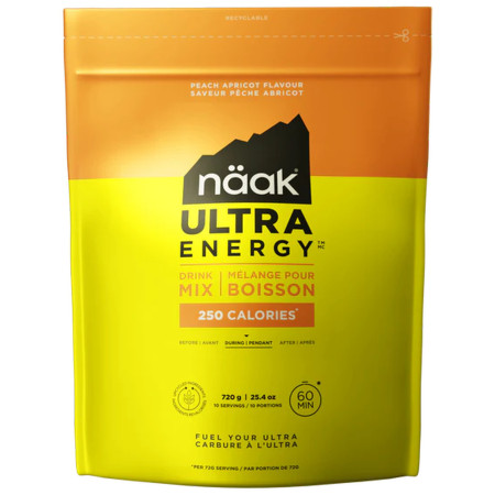 Energiedrink Näak Peach Apricot - Ultra Energy ™ Drink Mix | (720g)