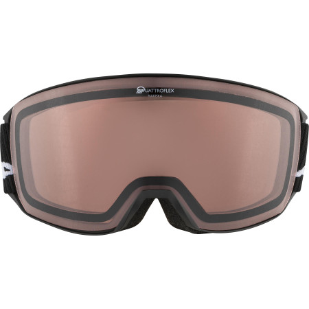 Skibrille Alpina Nakiska Q schwarz černá