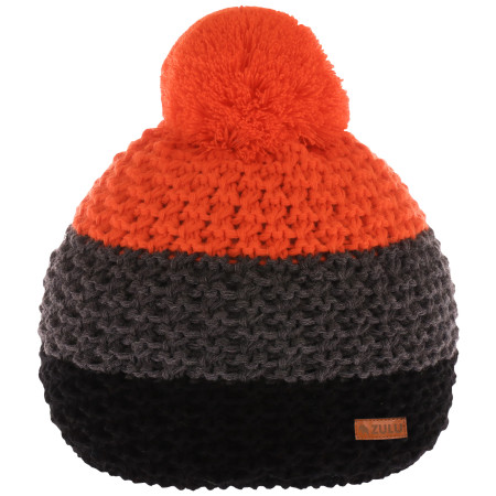 Herrenmütze Zulu Nowel schwarz/rot Black/Red