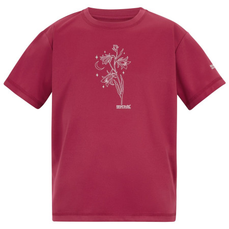 Kinder-T-Shirt Regatta Aria Deep Pink rosa Deep Pink