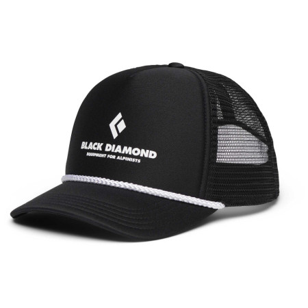 Baseballmütze Black Diamond Flat Bill Trucker Hat schwarz Black-Black Eqpmnt for Alpnst (9591)