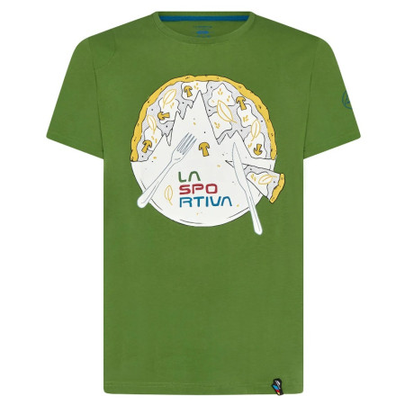 Herren-T-Shirt La Sportiva Pizza T-Shirt M grün Kale
