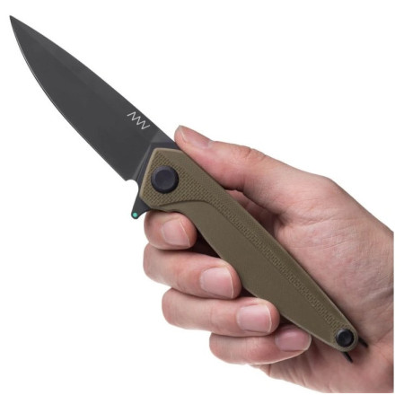 Klappmesser Acta non verba Z300 BB DLC/G10/Liner Lock grün olive