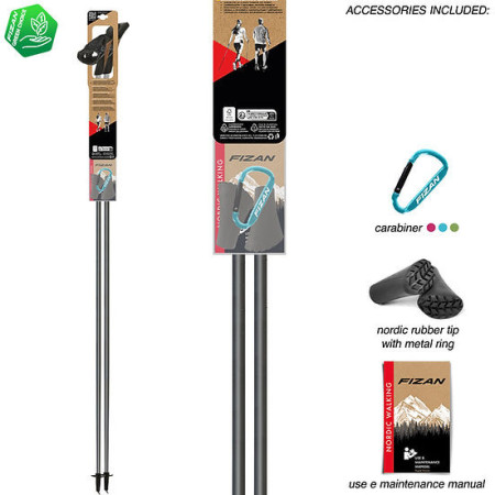 Nordic Walking Stöcke Fizan Carbon Pro Impulse