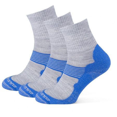 Socken Zulu Merino Allseason 3-pack blau blue