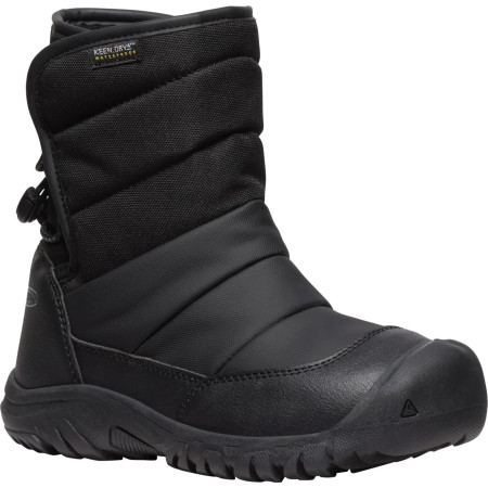 Kinder Winterschuhe Keen Puffrider Wp Youth schwarz black/steel grey