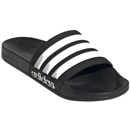 Herrenpantoffeln Adidas Adilette Shower schwarz/weiß Black