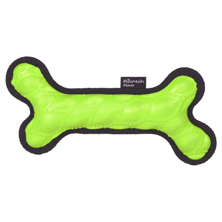 Hundespielzeug Mountain Paws Rubber Bone Dog Toy hellgrün Green