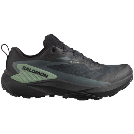 Herrenschuhe Salomon Genesis Gore-Tex schwarz/grün Black / Agave Green / Urban Chic