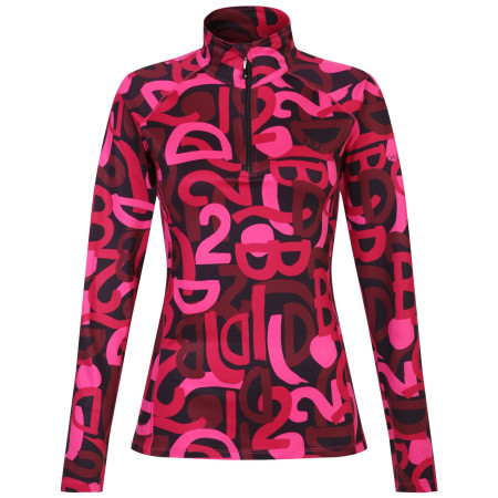 Damen-Sweatshirt Dare 2b Divulge Core Stretch rosa/rot Pure Pink Graffiti