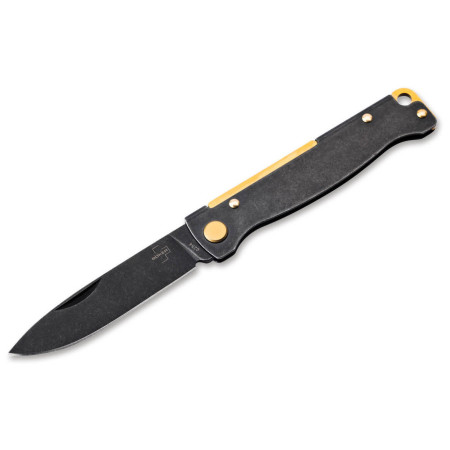 Klappmesser Boker Atlas Black Stonewash Copper schwarz