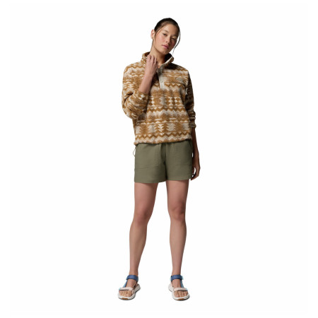 Damen-Sweatshirt Columbia Helvetia™ II Printed Cropped Half Snap