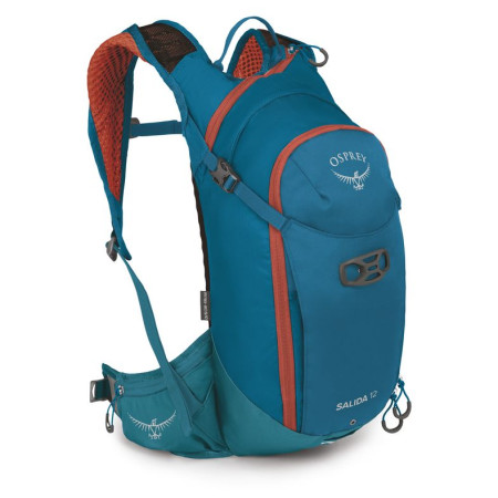 Fahrradrucksack Osprey Salida 12L blau waterfront blue