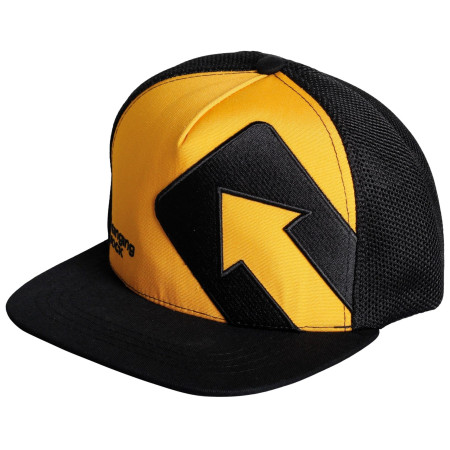 Baseballmütze Singing Rock Snapback schwarz/gelb