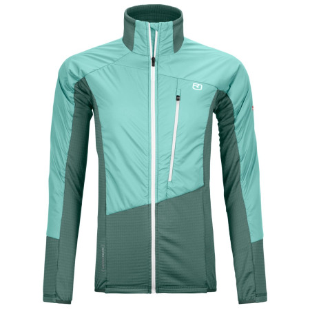 Damenjacke Ortovox Westalpen Swisswool Hybr Jkt W blau/grau dark arctic grey