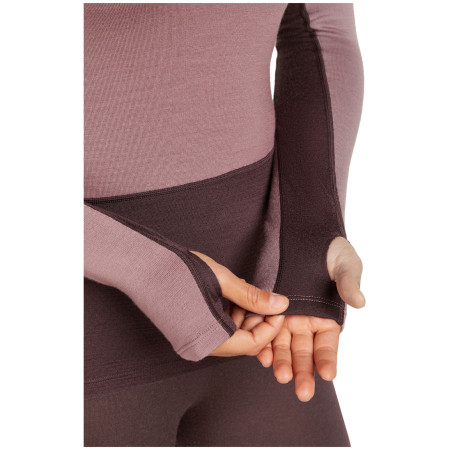 Damen-T-Shirt Icebreaker Merino 260 ZoneKnit LS Crewe