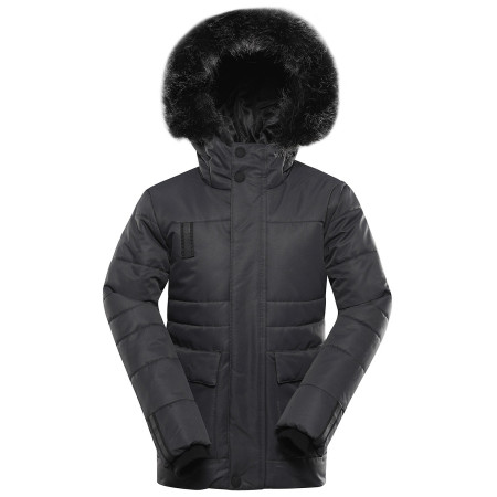 Kinder Winterjacke Alpine Pro Werdo grau DK.TRUE GRAY