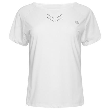 Damen-T-Shirt Dare 2b Cyrstallize Tee weiß White