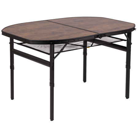 Campingtisch Bo-Camp Melrose Oval braun Black/Wood look